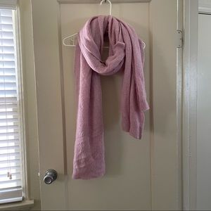 Free People Waffle Scarf in Lilac